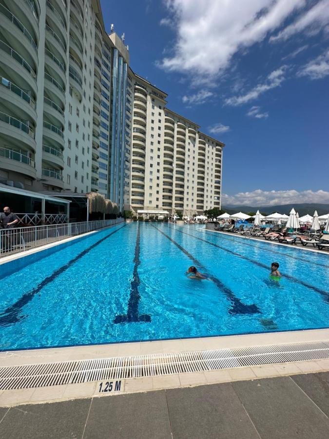 Alanya Gold City Hotel Main Building 3 Bedroom Apartment Bagian luar foto